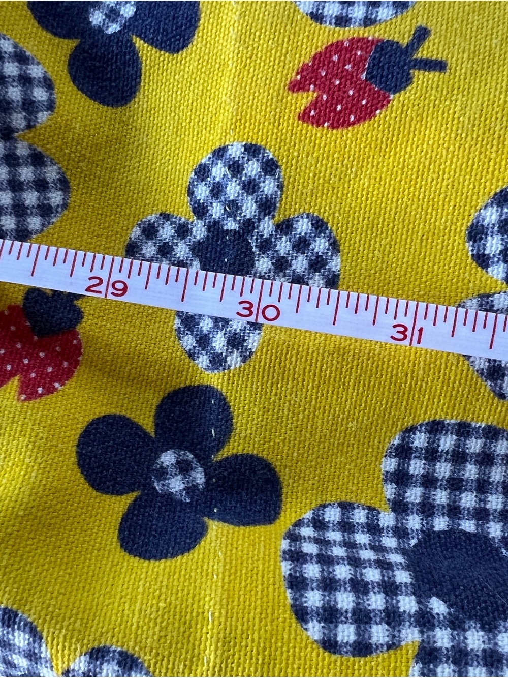 Yellow Floral Print handmade Vintage 60’s dress-Small women’s - Picture 7 of 9